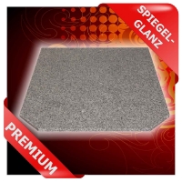 Funkenschutzplatte Sechseck Granit F06b - 100 x 120 cm
