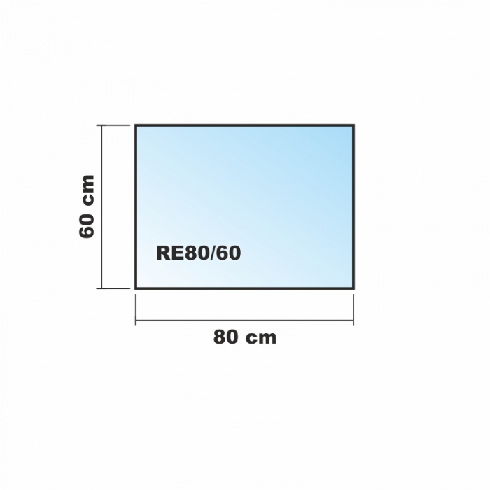 Rechteck 80x60cm - Echtglas Küchenrückwand Spritzschutz Fliesenspiegel Glasplatte Rückwand